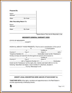 Blank Quit Claim Deed Form Oregon