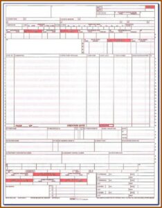 Blank Ub 04 Form Fillable