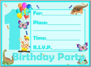 Boy Invitation Templates