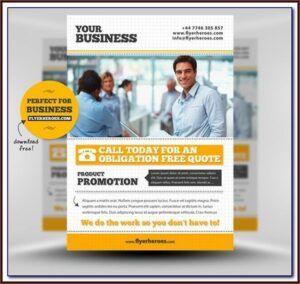 Business Flyer Templates Psd Free Download