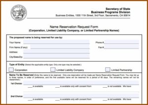California Dba Form Pdf