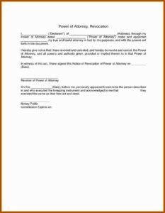 California Power Of Attorney Form 4401