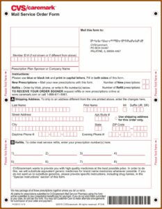 Caremark Medicare Part D Medication Prior Authorization Form