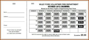 Cash Calendar Fundraiser Template