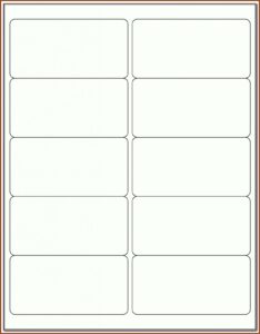 Cd Label Format Word