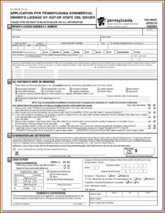 Cdl Dot Physical Form