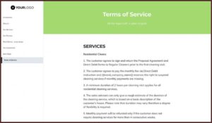 Cleaning Quotation Templates Free