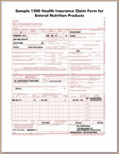 Cms 1500 Claim Form