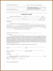 Colorado Statutory Form Special Warranty Deed