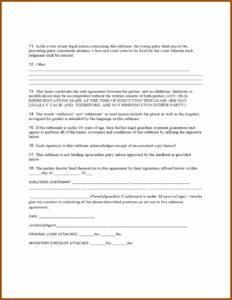 Consent To Sublease Form Oregon