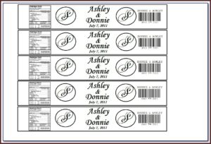 Cosmetic Label Templates Free Online