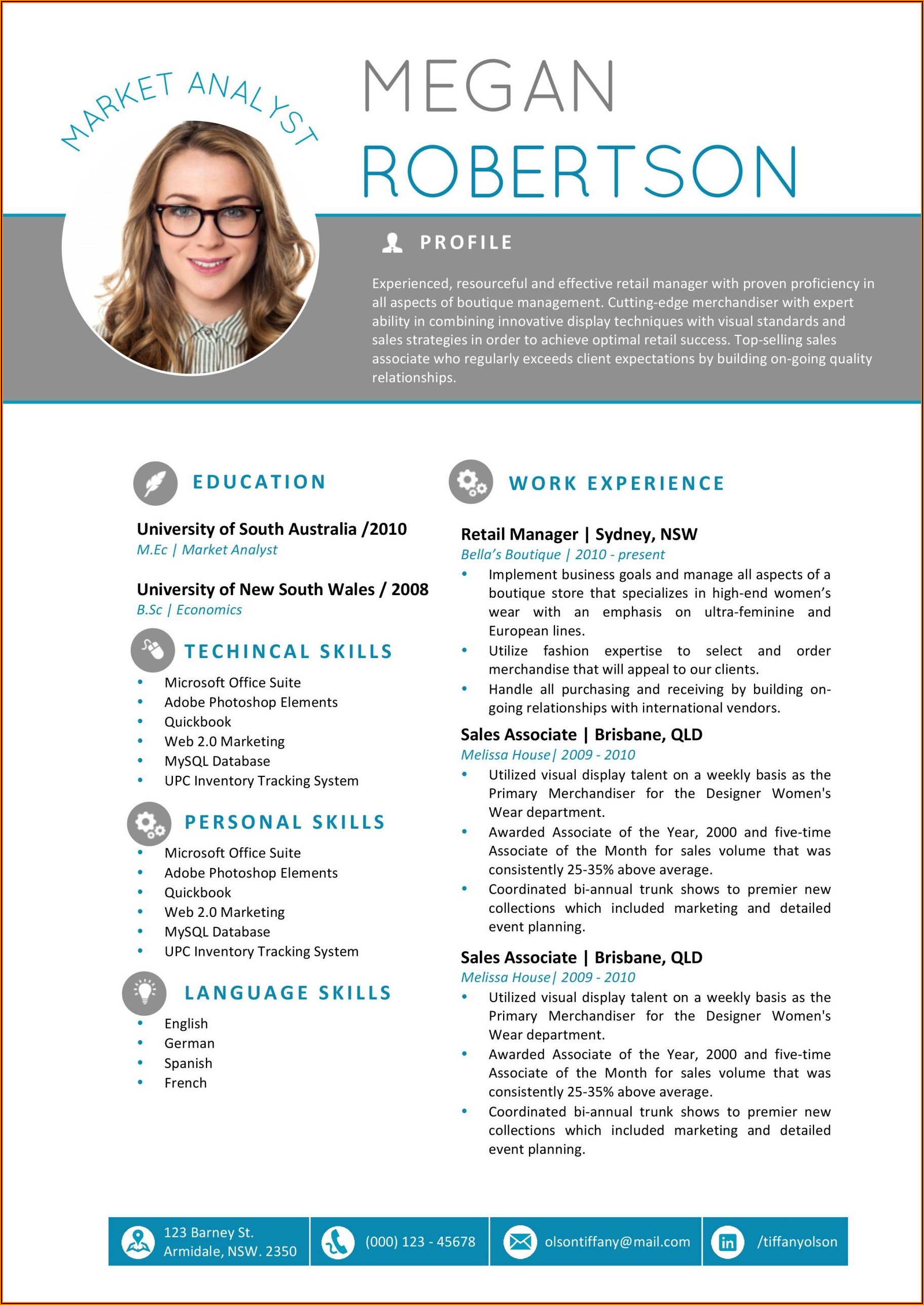Creative Resume Templates Free Download In Word