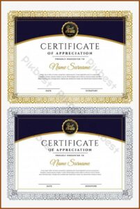 Diploma Certificate Template Free Download