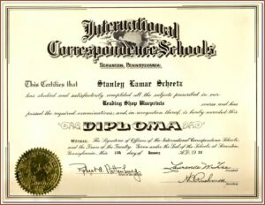 Diploma Certificate Template Psd Free Download