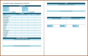 Employee Evaluation Templates Free