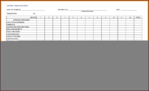 Free Business Expense Tracker Template