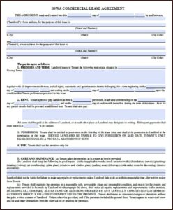 Free Business Lease Agreement Template Uk