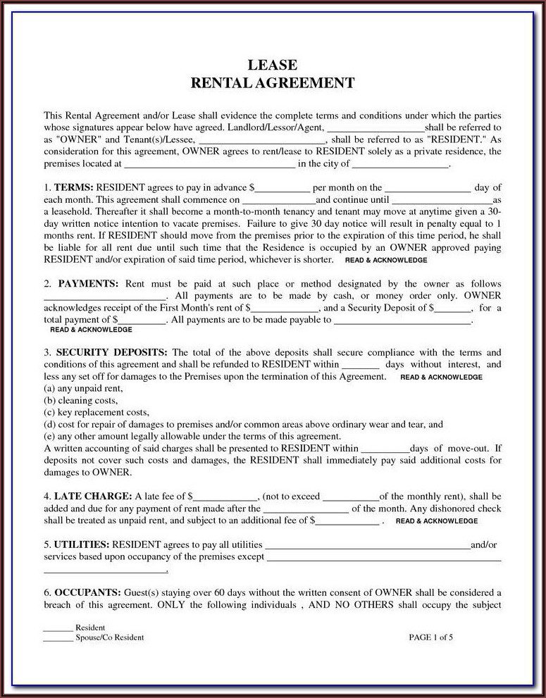 Free Commercial Lease Agreement Template Download Ireland