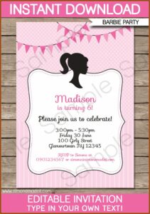 Free Invitation Templates For Birthday