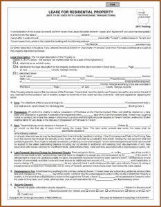 Free Lease Agreement Template Download