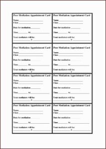 Free Printable Appointment Reminder Template