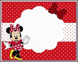 Free Printable Minnie Mouse Baby Shower Invitations Templates