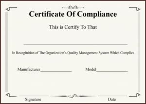 Free Printable Professional Certificate Templates