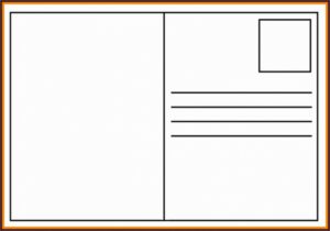 Free Template For Postcards Microsoft Word