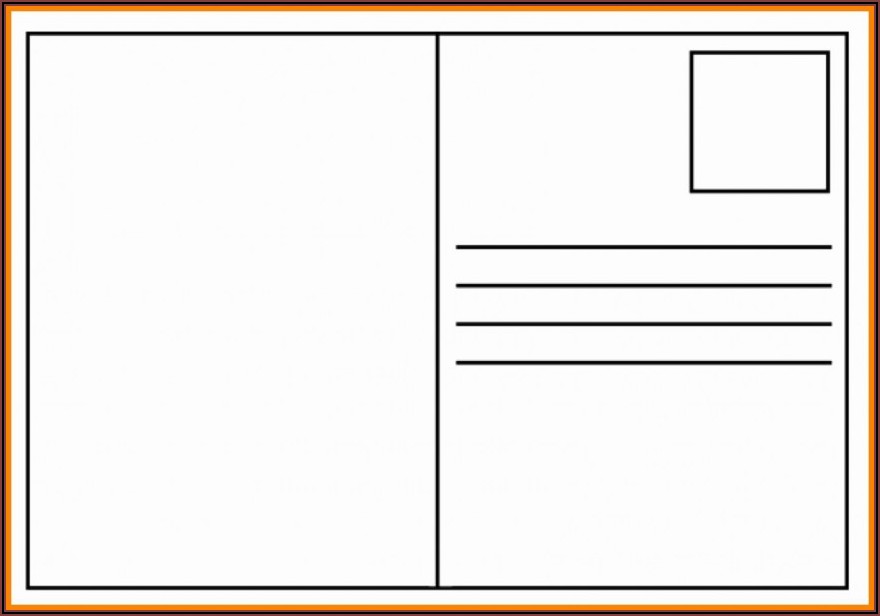 Free Template For Postcards Microsoft Word