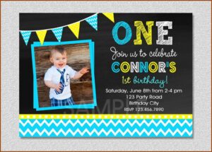 Invitation Template For Birthday Boy