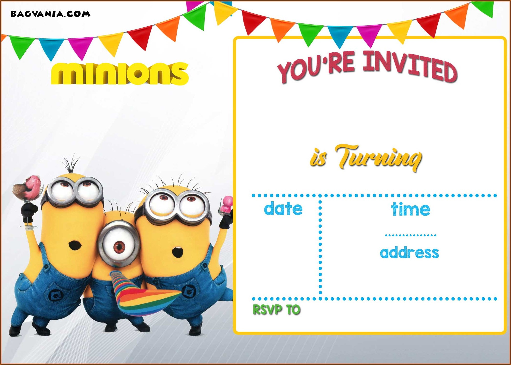 Invitation Templates For Birthday Party