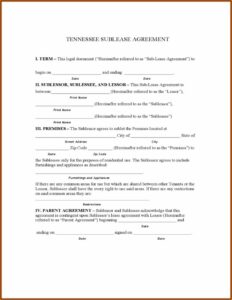 Lease Template Nyc
