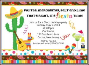 Mexican Wedding Invitation Templates Free