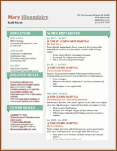 Microsoft Word Templates For Resume