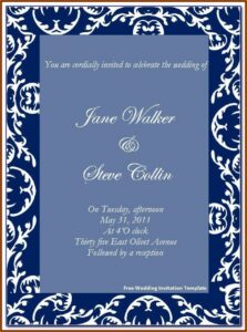 Muslim Wedding Invitation Ppt Templates Free Download