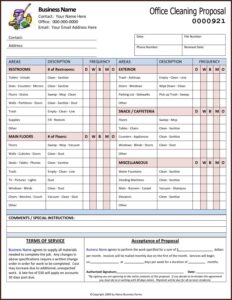 Office Cleaning Quotation Template