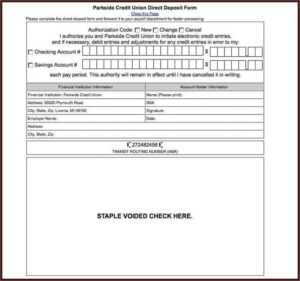Payroll Receipt Template