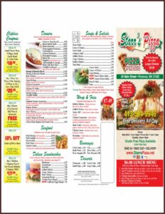 Pizza Menu Template Free Download