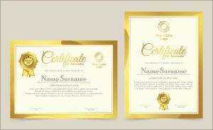 Professional Certificate Design Templates