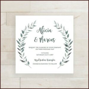 Rustic Wedding Invitation Template Download