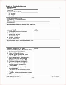 Sans Incident Response Plan Template