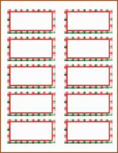 Staples Address Labels Template