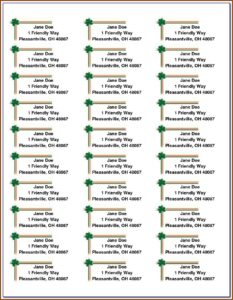 Staples Mailing Labels Template 5160