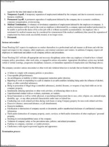 Trucking Policy And Procedures Template