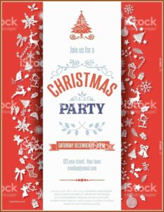 Ugly Holiday Sweater Party Invitation Template Free