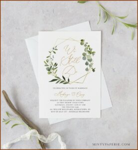 Vow Renewal Invitations Templates