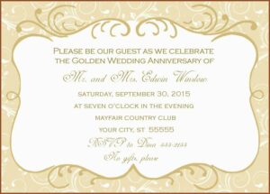 Wedding Anniversary Certificate Template