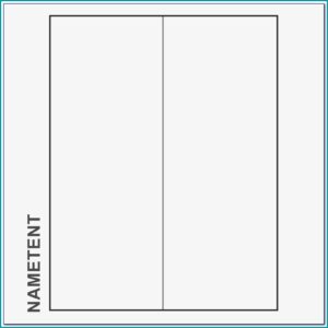 Avery Tent Cards Template 5305