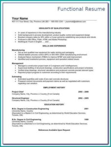 Blank Curriculum Vitae Template Pdf