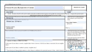 Creditor Claim Form Texas